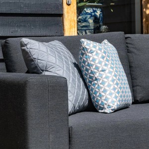 Maze Lounge Outdoor Mosaic Blue 43x43cm Scatter Cushions in Pair Maze Lounge Outdoor Mosaic Blue 43x43cm Scatter Cushions in Pair