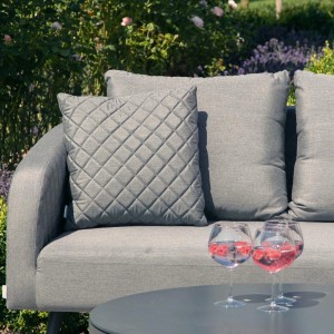 Maze Lounge Outdoor Flanelle Quilted 40x40cm Scatter Cushions in Pair Maze Lounge Outdoor Flanelle Quilted 40x40cm Scatter Cushions in Pair