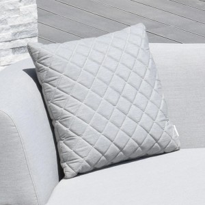 Maze Lounge Outdoor Lead Chine Quilted 40x40cm Scatter Cushions in Pair Maze Lounge Outdoor Lead Chine Quilted 40x40cm Scatter Cushions in Pair