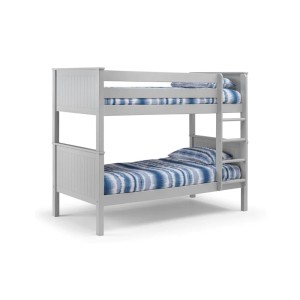 Julian Bowen Painted Furniture Maine Dove Grey 3ft Single Bunk Bed Julian Bowen Painted Furniture Maine Dove Grey 3ft Single Bunk Bed
