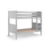 Julian Bowen Painted Furniture Maine Dove Grey 3ft Single Bunk Bed