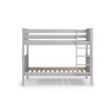 Julian Bowen Painted Furniture Maine Dove Grey 3ft Single Bunk Bed