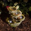 Nova Garden Furniture Dunsop Rockfall Strata Lit Water Feature with 3 LED Lights