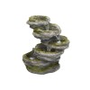 Nova Garden Furniture Dunsop Rockfall Strata Lit Water Feature with 3 LED Lights