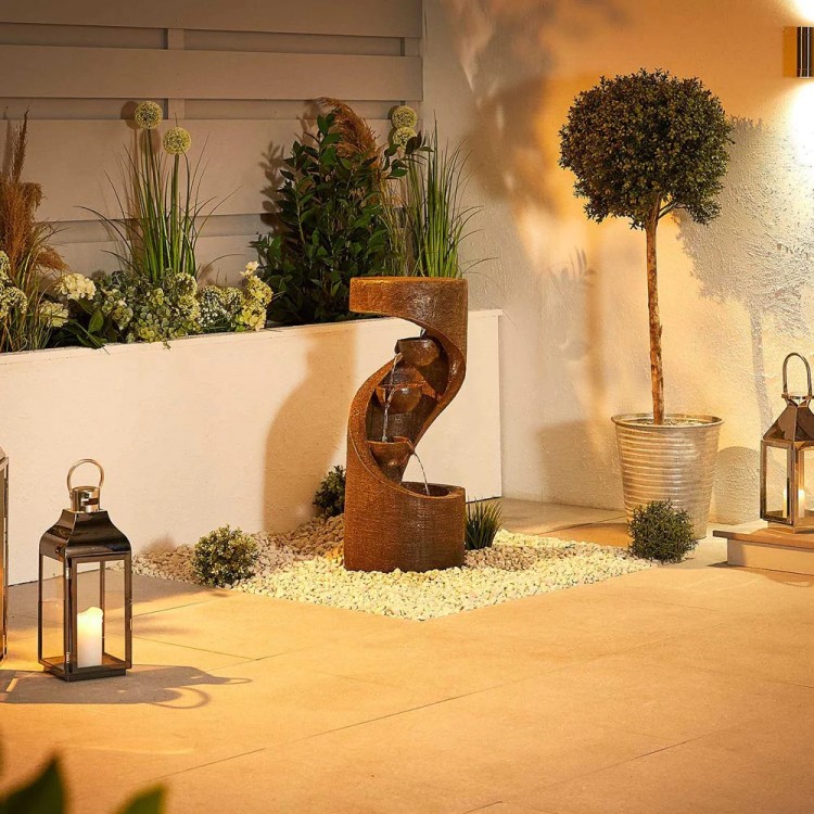 Nova Garden Furniture Elisso Serenity Lit Water Feature with 6 Lights