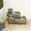 Nova Garden Furniture Ora Edge Lit Water Feature with 24 LED Lights
