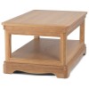 Heritage Colmar Natural Oak Coffee Table With Shelf