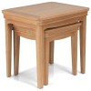 Heritage Colmar Natural Oak Nest Of 2 Tables