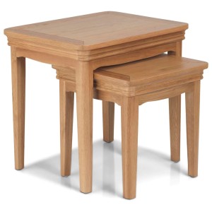 Heritage Colmar Natural Oak Nest Of 2 Tables