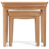 Heritage Colmar Natural Oak Nest Of 2 Tables