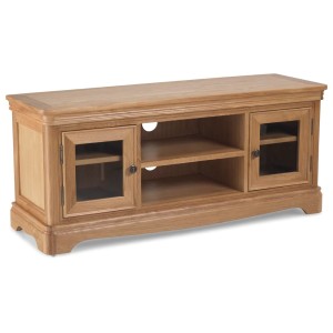 Heritage Colmar Natural Oak 2 Door Plasma TV Unit Heritage Colmar Natural Oak 2 Door Plasma TV Unit