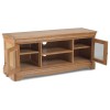 Heritage Colmar Natural Oak 2 Door Plasma TV Unit