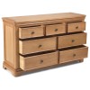 Heritage Colmar Natural Oak 3 Over 4 Chest Of Drawers