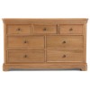 Heritage Colmar Natural Oak 3 Over 4 Chest Of Drawers