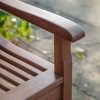 Regency Design Granada Natural Wood Tall Back Garden Bench