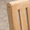 Regency Design Champillet Natural Teak Tall Back Garden Bench