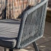 Regency Design Cassis Grey 2 Seater Rope Bistro Set