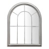 Regency Design Laguna Grey Metal Outdoor Window Wall Mirror