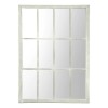 Regency Design Zanetti White Metal Outdoor Window Wall Mirror