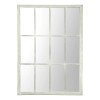 Regency Design Zanetti White Metal Outdoor Window Wall Mirror