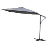 Regency Design Vazzano Round 3m Grey Aluminium Cantilever Parasol