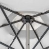 Regency Design Vazzano Round 2.7m Grey Aluminium Table Parasol