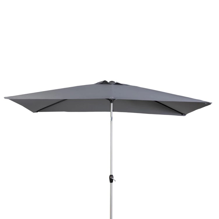 Regency Design Vazzano Rectanguar 2x3m Grey Aluminium Table Parasol