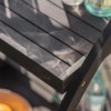 Regency Design Volos Outdoor Black Wooden Drinks Trolley