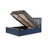 Birlea Furniture Phoenix Blue Painted 4ft Small Double Ottoman Bed