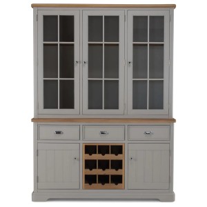 Heritage Sunbury Grey Painted Large Dresser