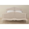 Willis & Gambier Ivory Painted 5ft King Size Rattan High End Bed