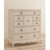 Willis & Gambier Ivory Painted 8 Drawer Bedroom Chest