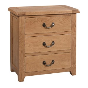 Divine Summertown Oak 3 Drawer Chest Divine Summertown Oak 3 Drawer Chest