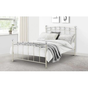 Julian Bowen Furniture Sophie Stone White 3ft Single Crystal Bed Julian Bowen Furniture Sophie Stone White 3ft Single Crystal Bed