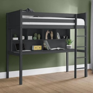 Julian Bowen Painted Furniture Titan Anthracite Single 3ft Highsleeper Bed Julian Bowen Painted Furniture Titan Anthracite Single 3ft Highsleeper Bed