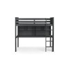 Julian Bowen Painted Furniture Titan Anthracite Single 3ft Highsleeper Bed