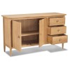 Heritage Skien Natural Oak Large 2 Door Sideboard