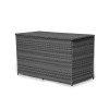 Maze Rattan Garden Furniture Victoria Grey Storage Box