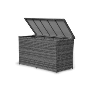 Maze Rattan Garden Furniture Victoria Grey Storage Box Maze Rattan Garden Furniture Victoria Grey Storage Box