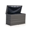 Maze Rattan Garden Furniture Victoria Grey Storage Box