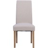 Divine Furniture Dortmund Oak Westbury Beige Rollback Dining Chair