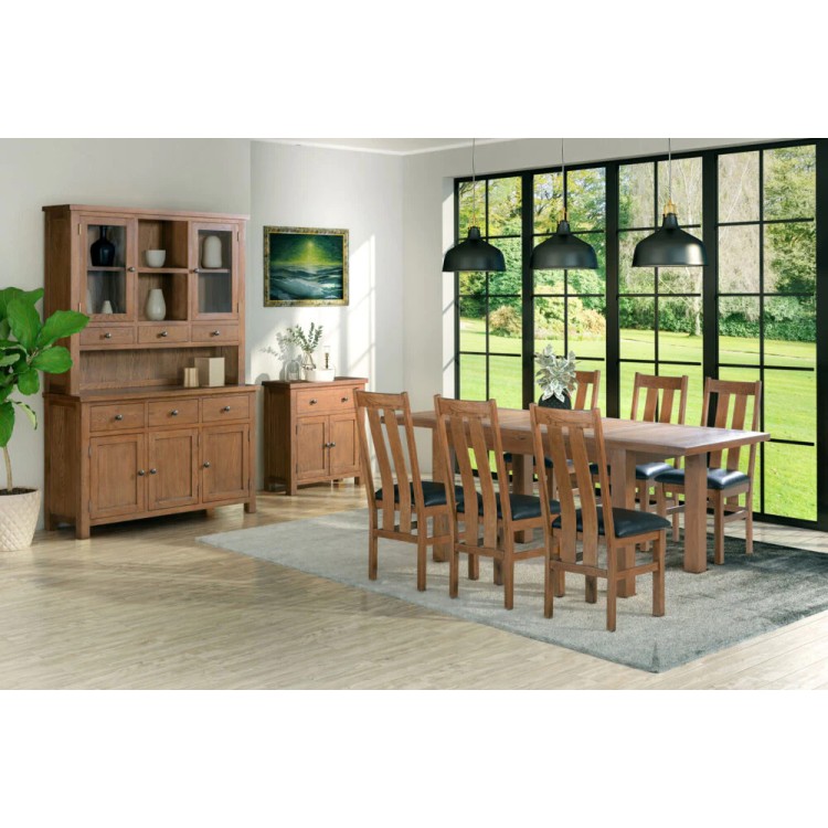 Rustic dining room sets with new arrivals hutch