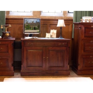 La Roque Mahogany Furniture Hidden Home Office Computer Desk La Roque Mahogany Furniture Hidden Home Office Computer Desk IMR06A