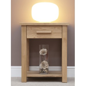 Opus Solid Oak Furniture Sofa Lamp Table Opus Solid Oak Furniture Sofa Lamp Table