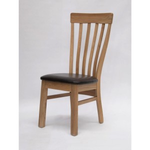 Homestyle Opus Oak Furniture Lucia Dining Table Chair (Pair) Homestyle Opus Oak Furniture Lucia Dining Table Chair (Pair)