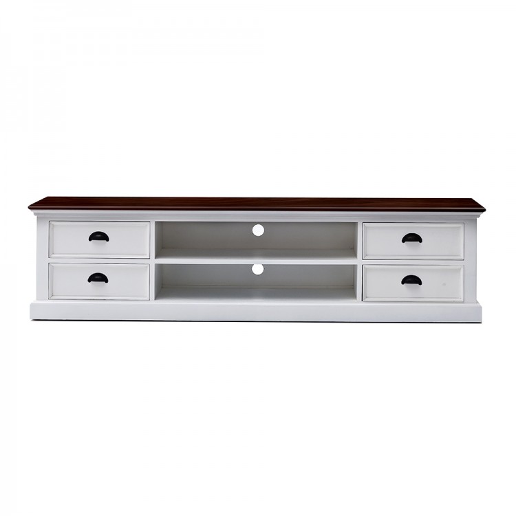 Halifax Accent Painted Furniture TV Unit with 4 Drawers CA631TWD