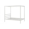 Modern Metal Furniture 4ft6 Double Canopy Bed