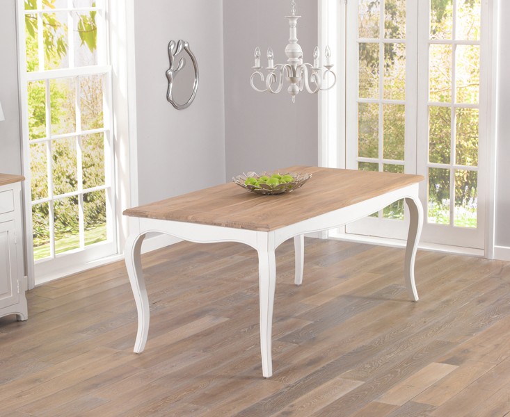 Sienna Ivory Painted Furniture Dining Room Dining Table